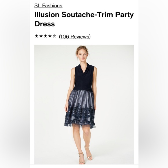 SLNY Dress, Size 10, worn once - Picture 5 of 6